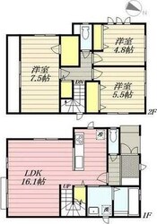 葛飾区西水元１７の物件間取画像